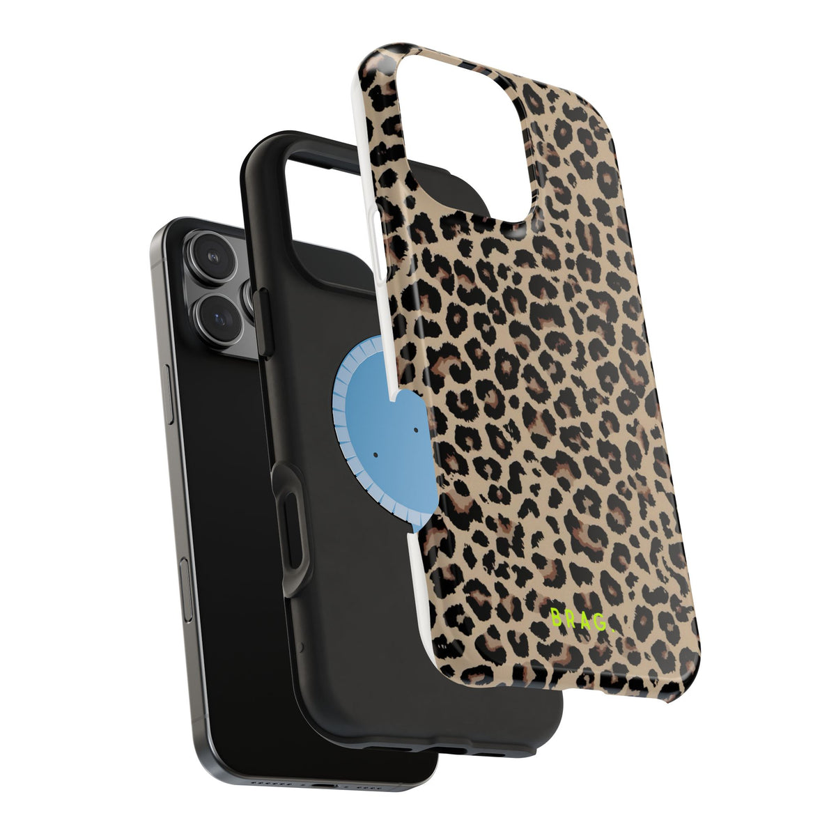 Snow Leopard Magnetic Impact-Resistant Phone Case
