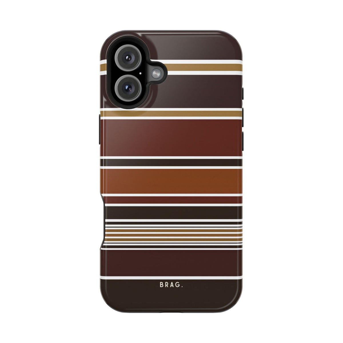 Cocoa Line Magnetic Impact-Resistant Phone Case