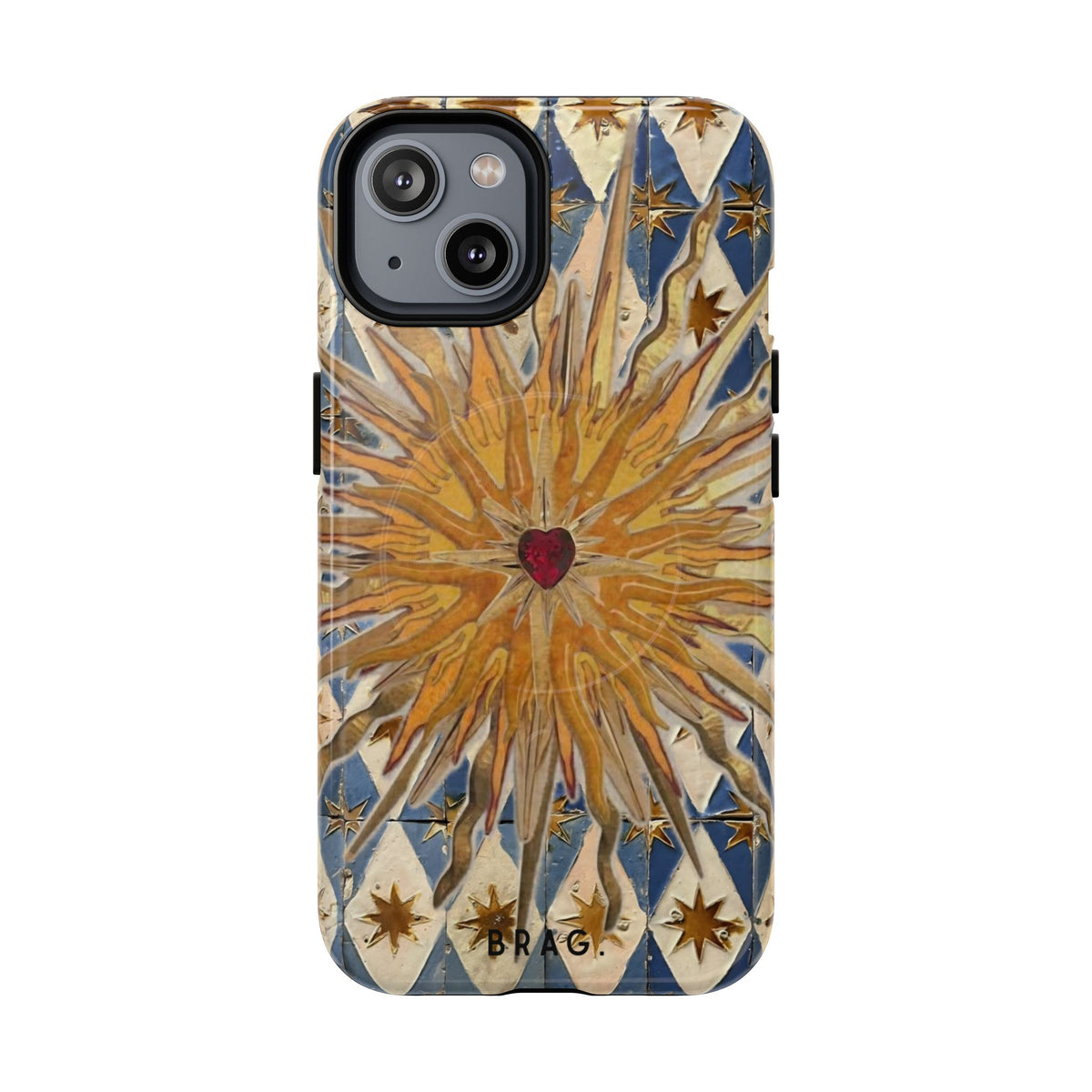 Fortune Heart MagSafe Tough Phone Case — Magnetic Protective Cover