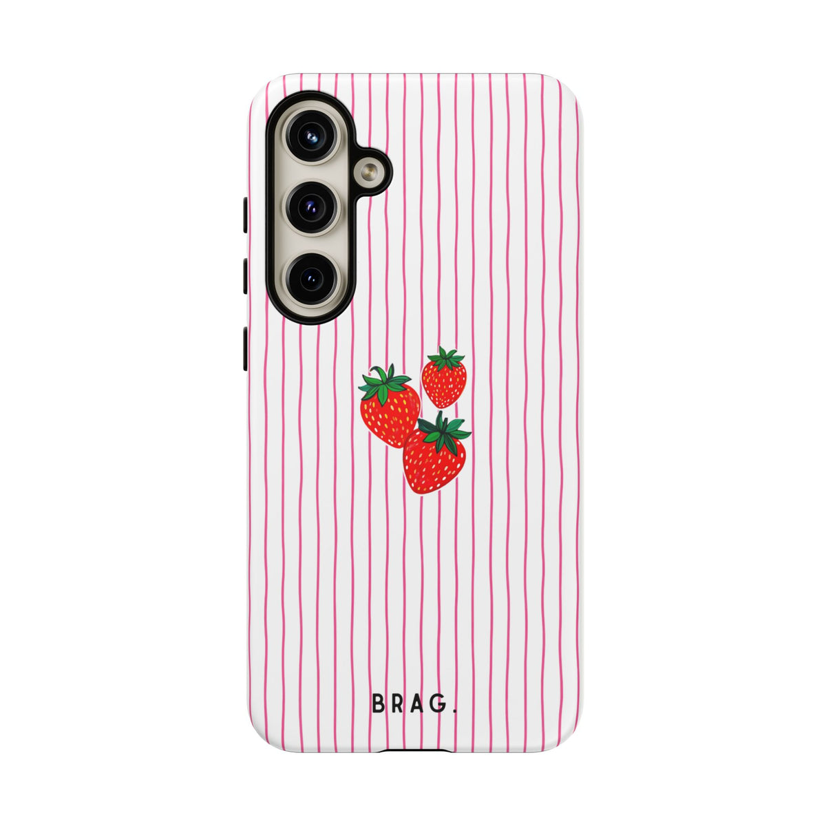 Berry Kiss Tough Phone Case – Shockproof Protective iPhone Cover