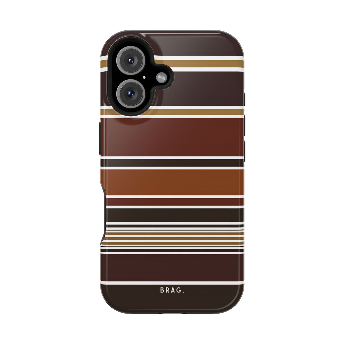 Cocoa Line Magnetic Impact-Resistant Phone Case