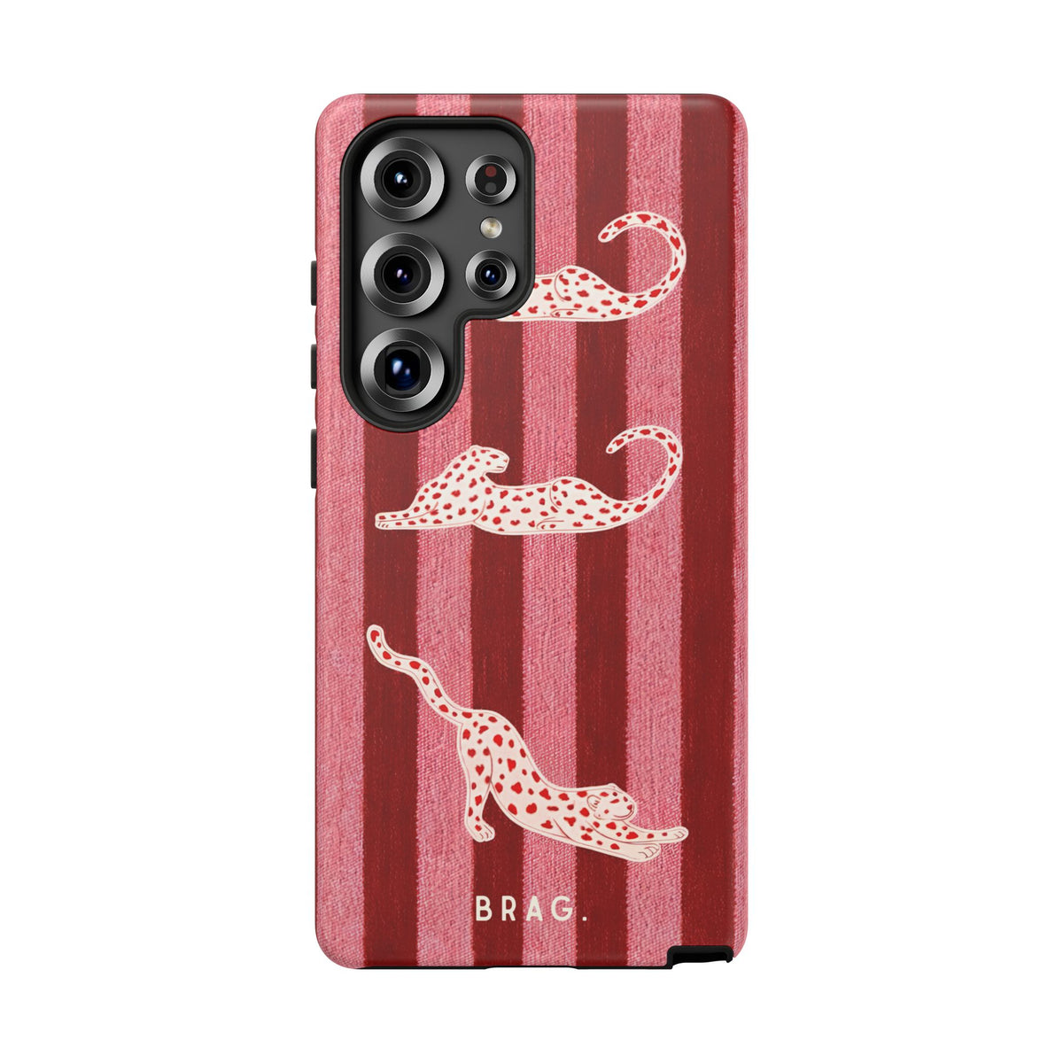 Pink Safari Tough Phone Case – Shockproof Protective iPhone Cover