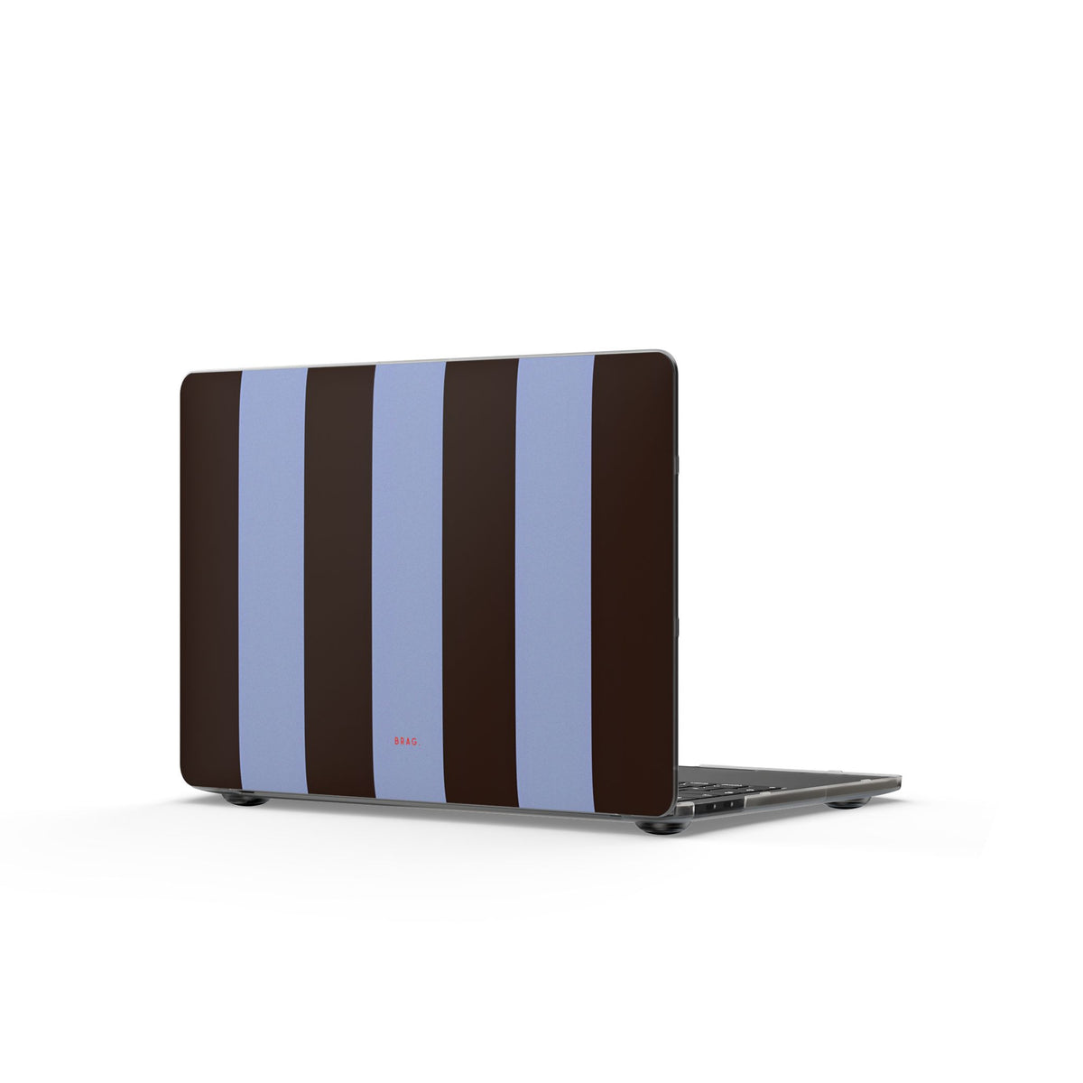 Grayscale Gradient Matte MacBook Case — Slim Protective Laptop Cover