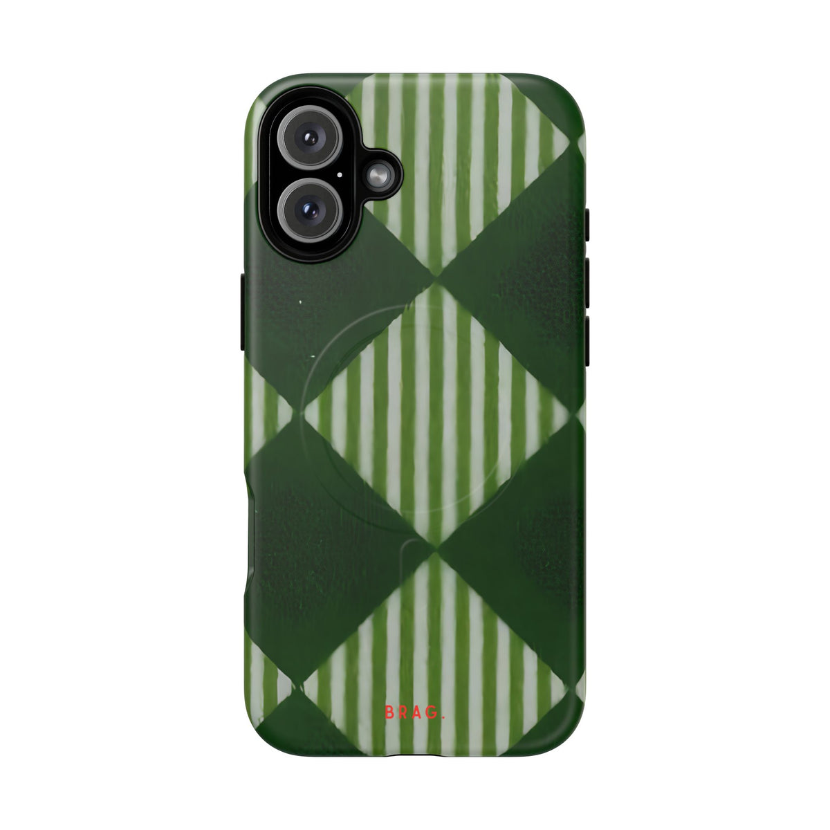 Woven Pattern MagSafe Tough Phone Case — Magnetic Protective Cover