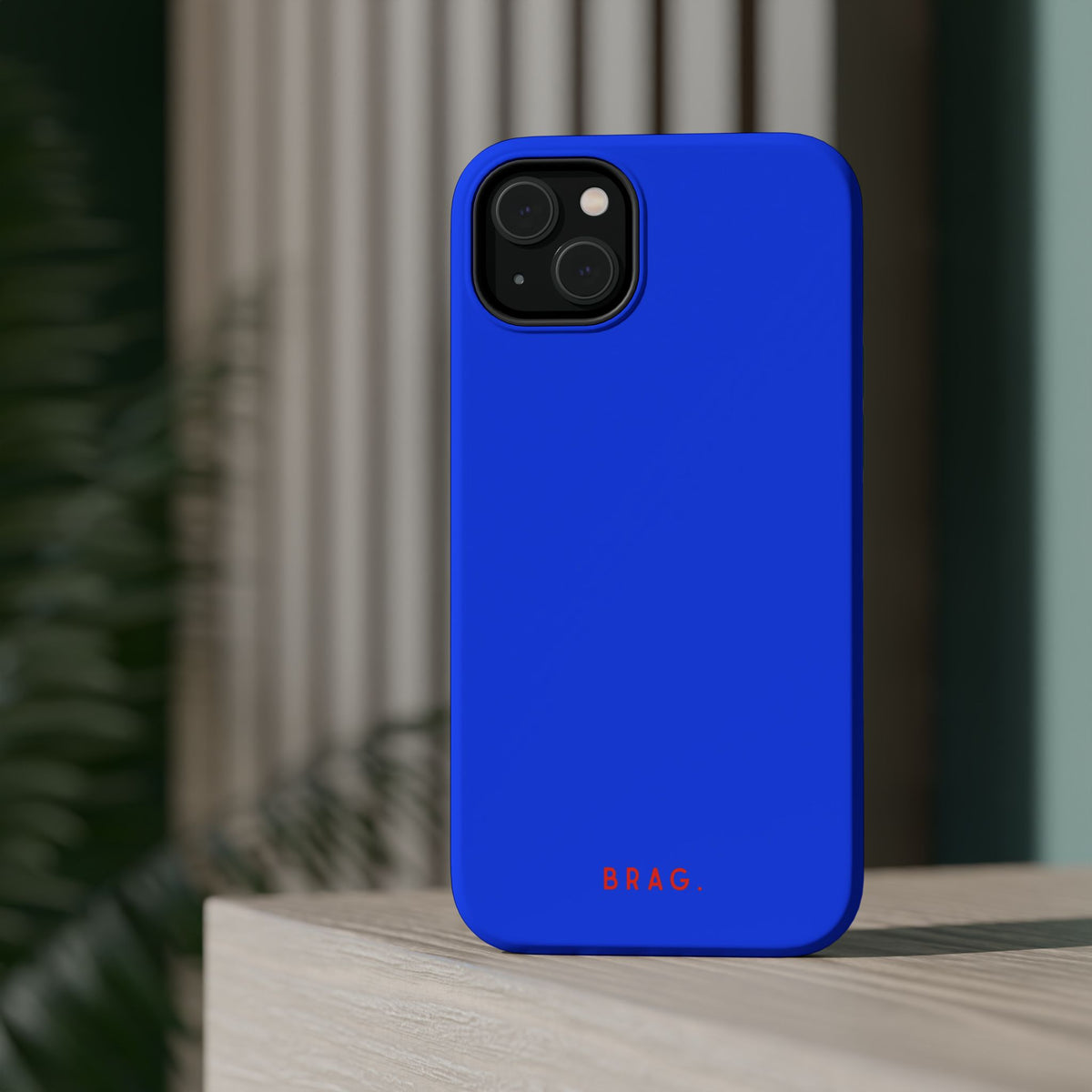 Brag Blue Magnetic Impact-Resistant Phone Case