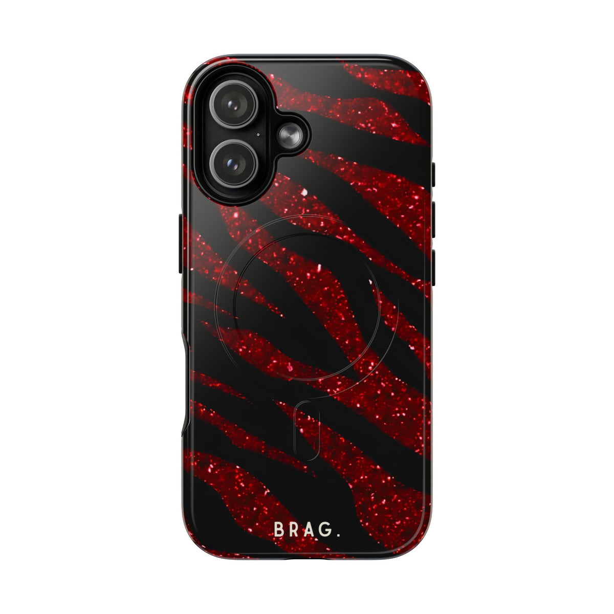 Red Tiger MagSafe Tough Phone Case — Magnetic Protective Cover