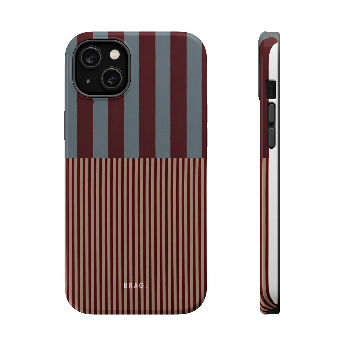 Candy Stripe Magnetic Impact-Resistant Phone Case