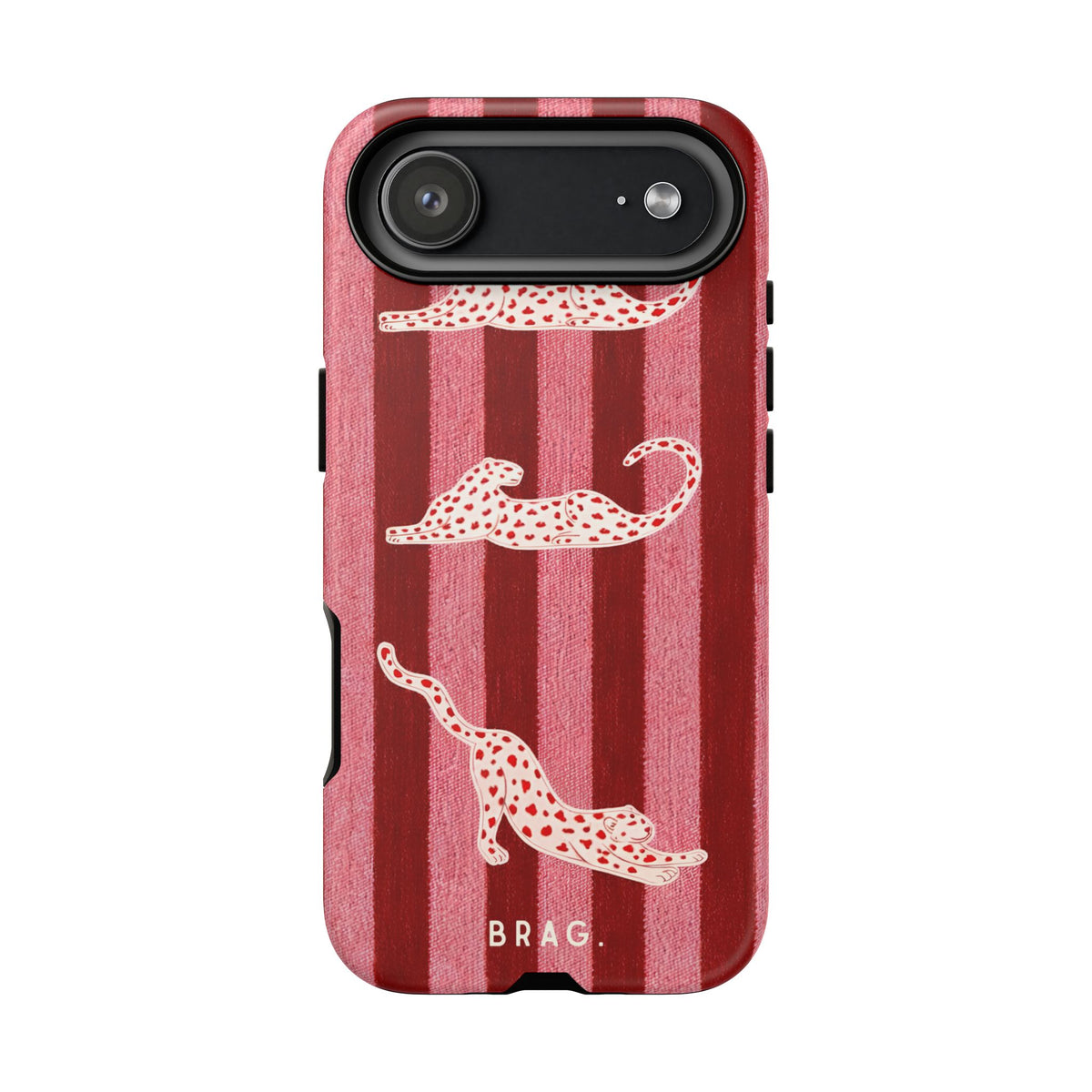 Pink Safari Tough Phone Case – Shockproof Protective iPhone Cover