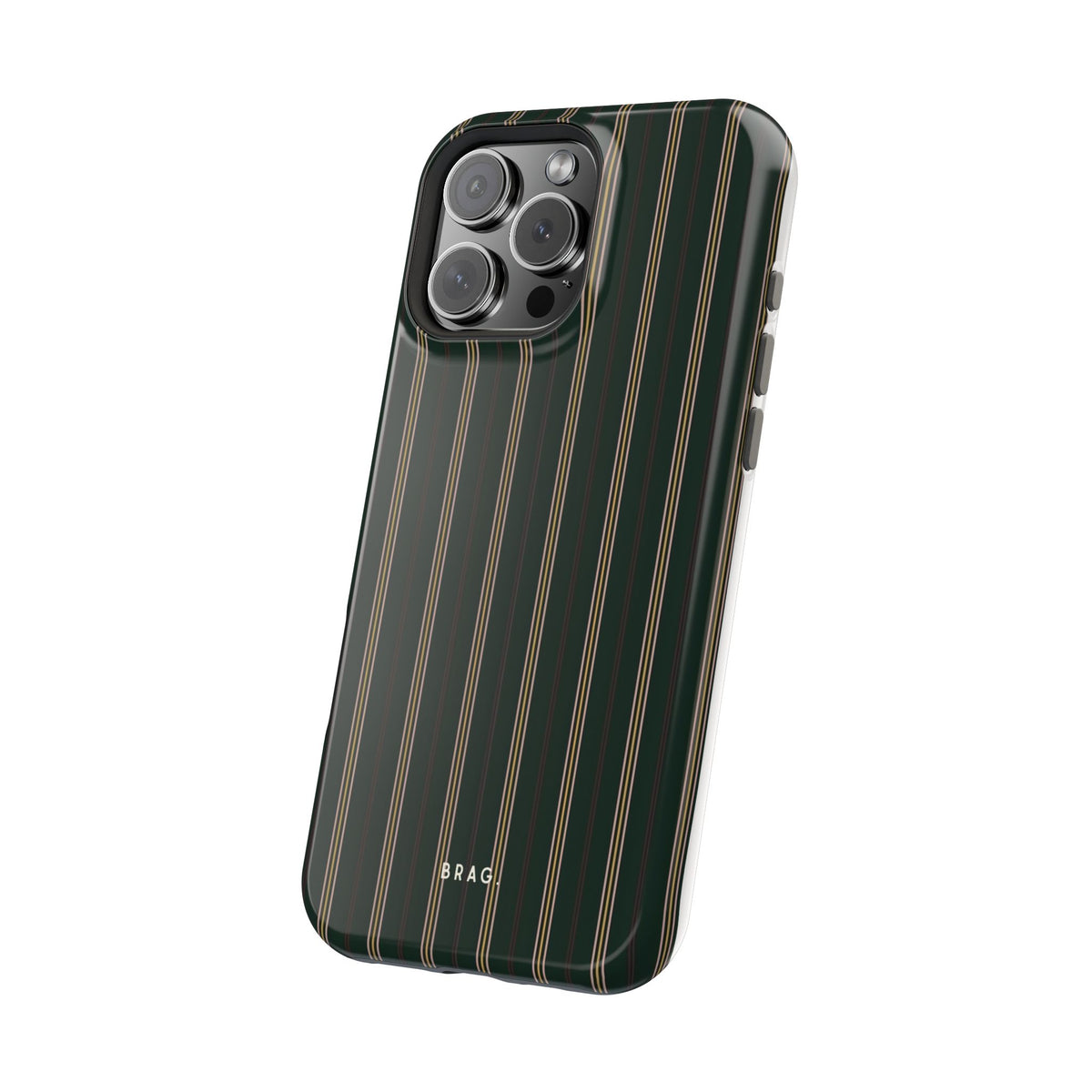 Vintage Pinstripe Magnetic Impact-Resistant Phone Case