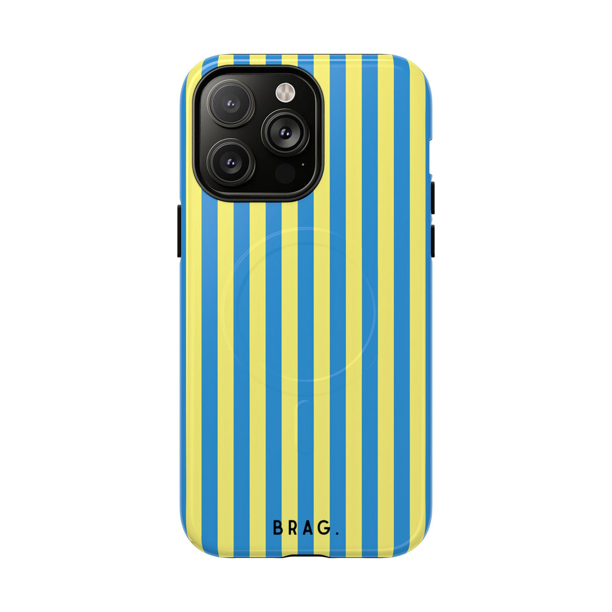 Capri Blue MagSafe Tough Phone Case — Magnetic Protective Cover