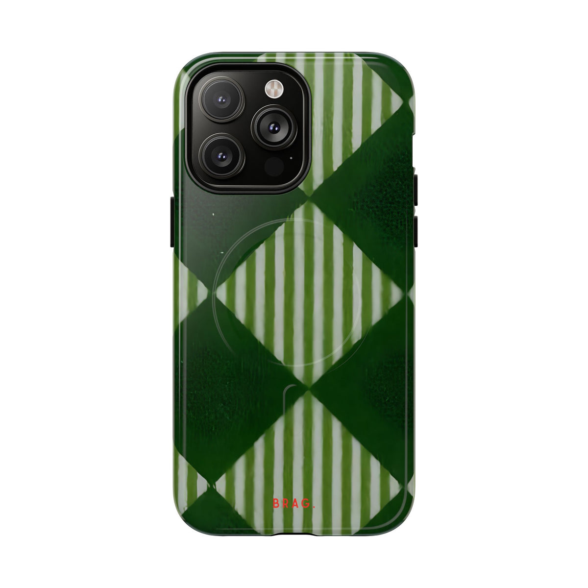Woven Pattern MagSafe Tough Phone Case — Magnetic Protective Cover