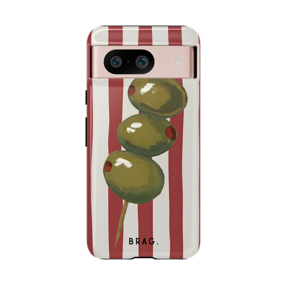 Olive Hour Tough Phone Case – Shockproof Protective iPhone Cover