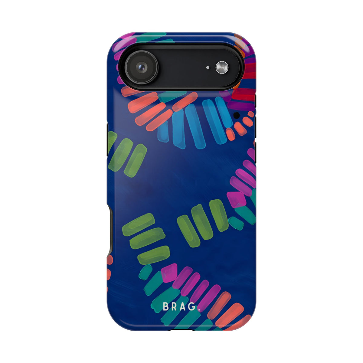 Blue Palm Magnetic Impact-Resistant Phone Case