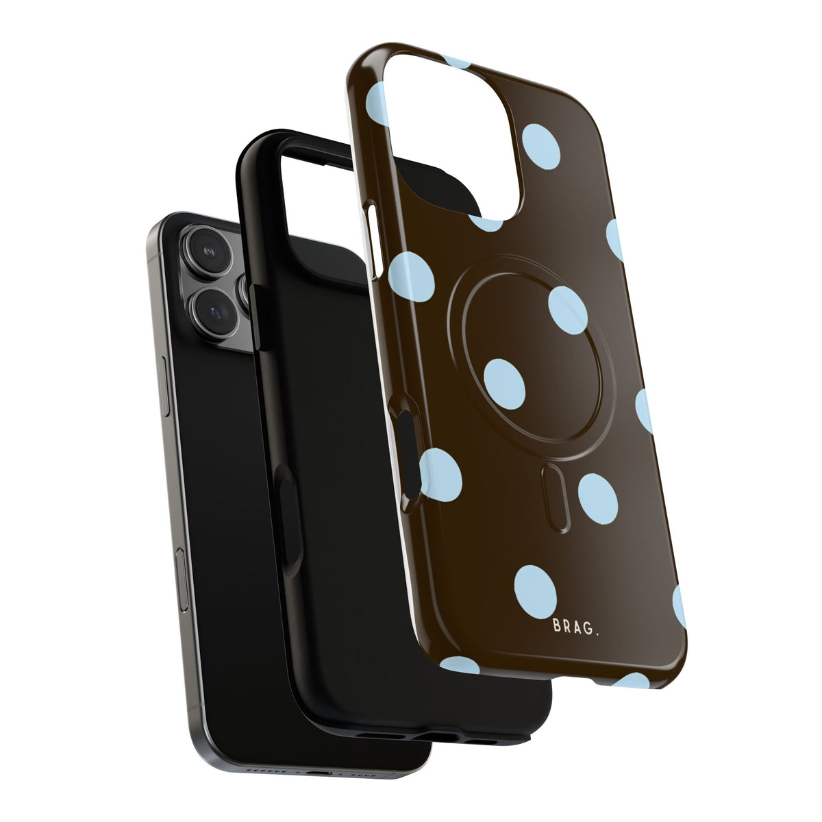 Scattered Dots MagSafe Tough Phone Case — Magnetic Protective Cover