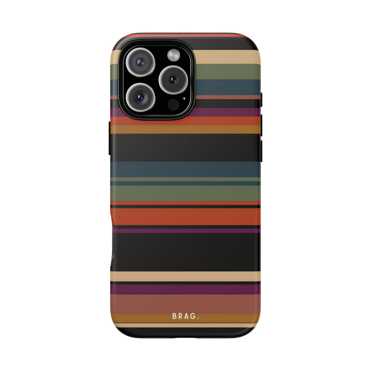 Market Stripe Tough Phone Case – Shockproof Protective iPhone Cover