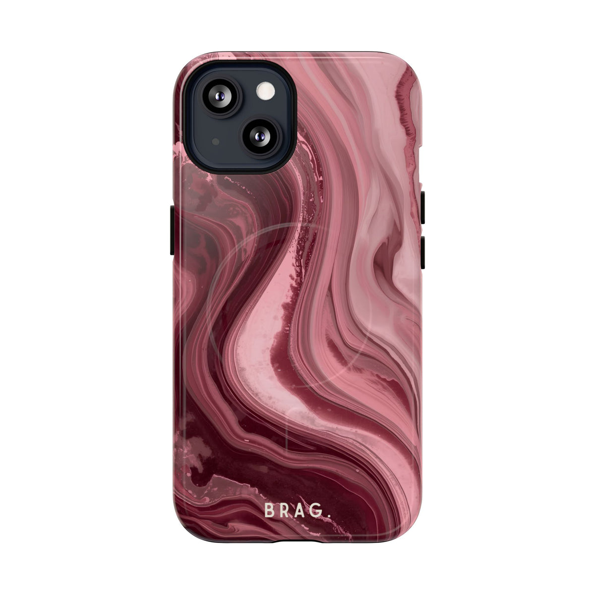 Cherry Smoke MagSafe Tough Phone Case — Magnetic Protective Cover
