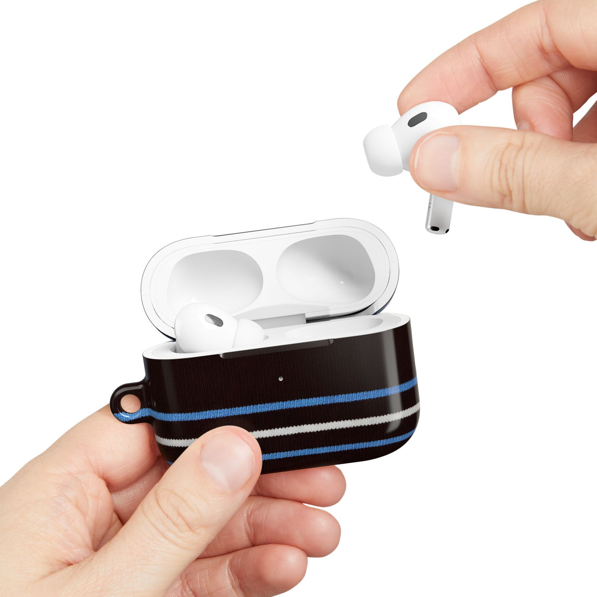 Midnight Line AirPod Case – Slim Protective Charging Case