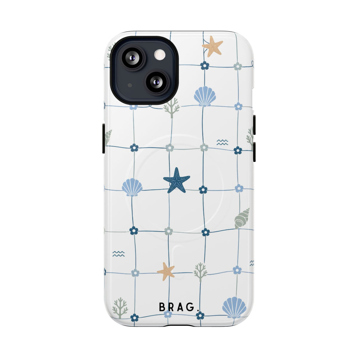 Sea Sun Sand MagSafe Tough Phone Case — Magnetic Protective Cover