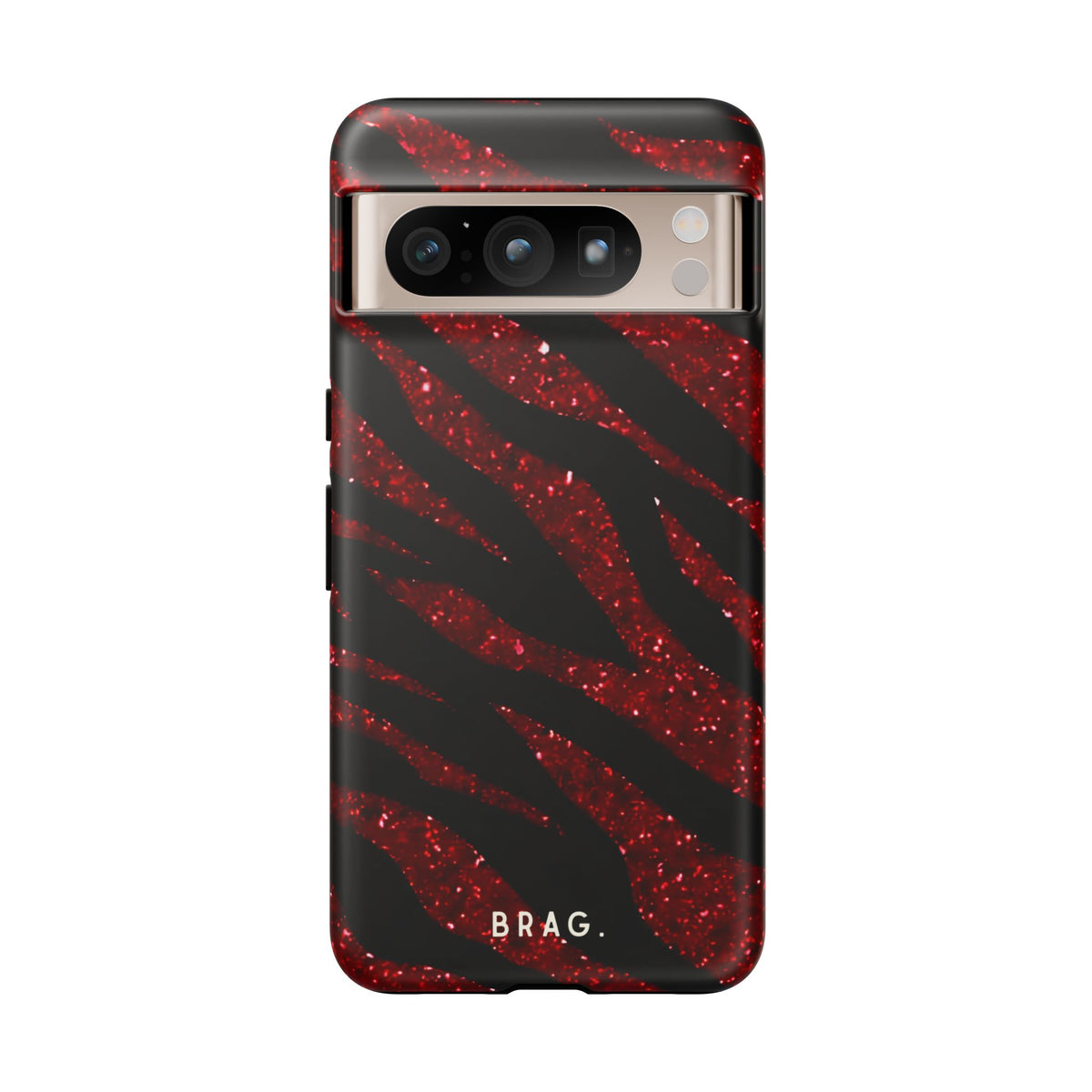 Red Tiger Tough Phone Case – Shockproof Protective iPhone Cover