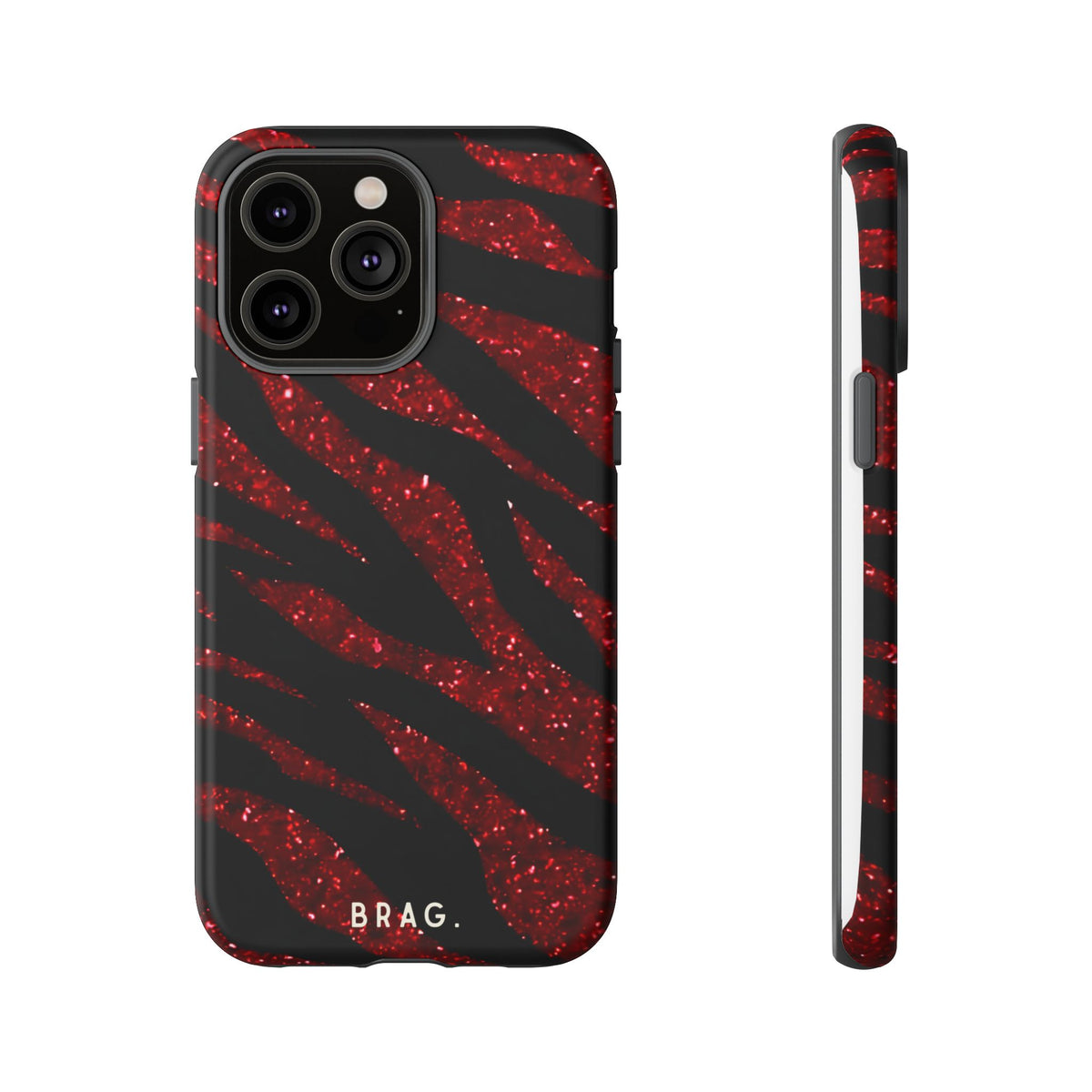 Red Tiger Tough Phone Case – Shockproof Protective iPhone Cover