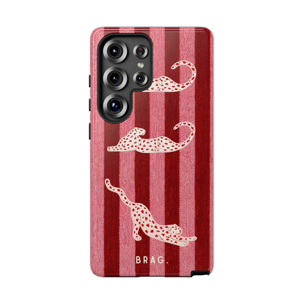 Pink Safari Tough Phone Case – Shockproof Protective iPhone Cover