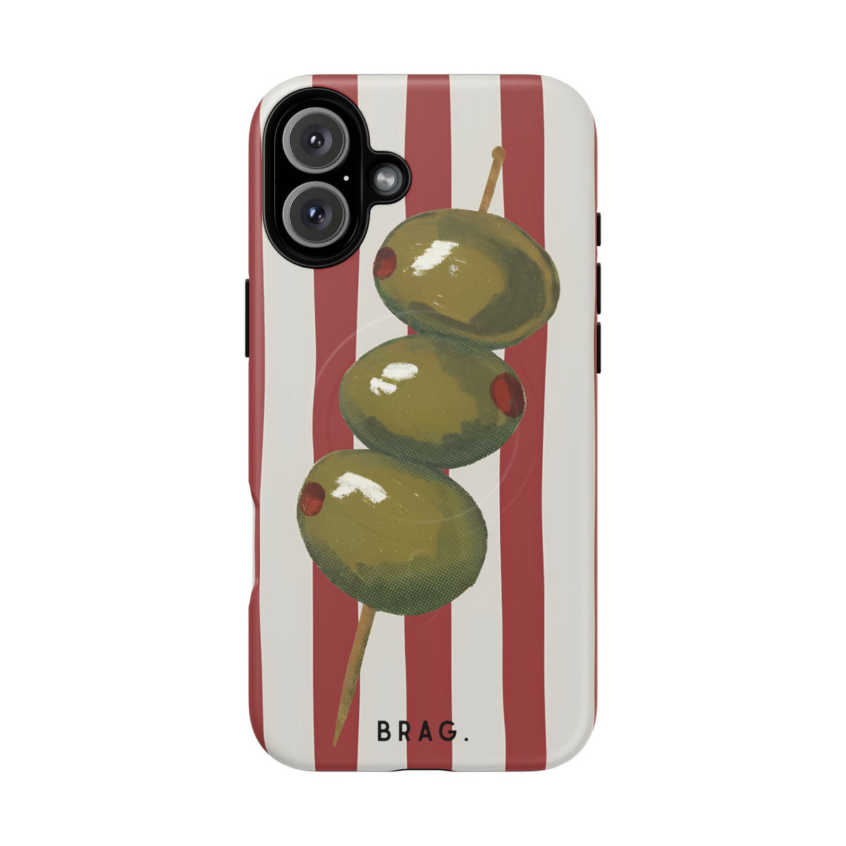 Olive Hour MagSafe Tough Phone Case — Magnetic Protective Cover