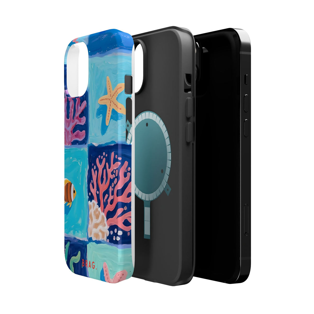 Coral Bay Magnetic Impact-Resistant Phone Case