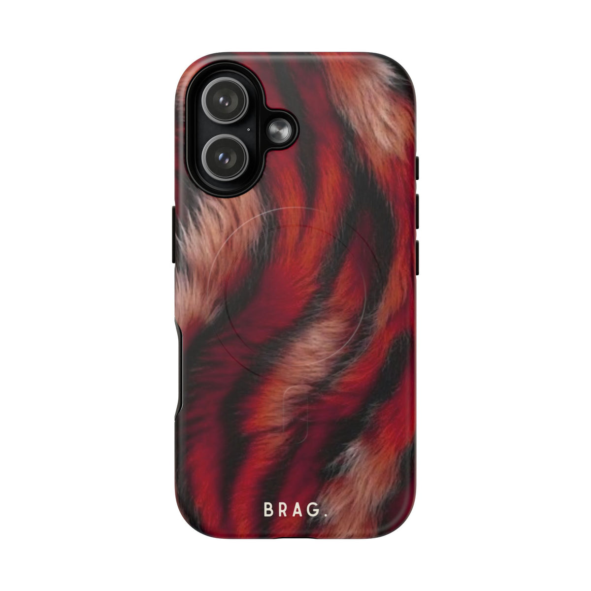 Red Rush MagSafe Tough Phone Case — Magnetic Protective Cover
