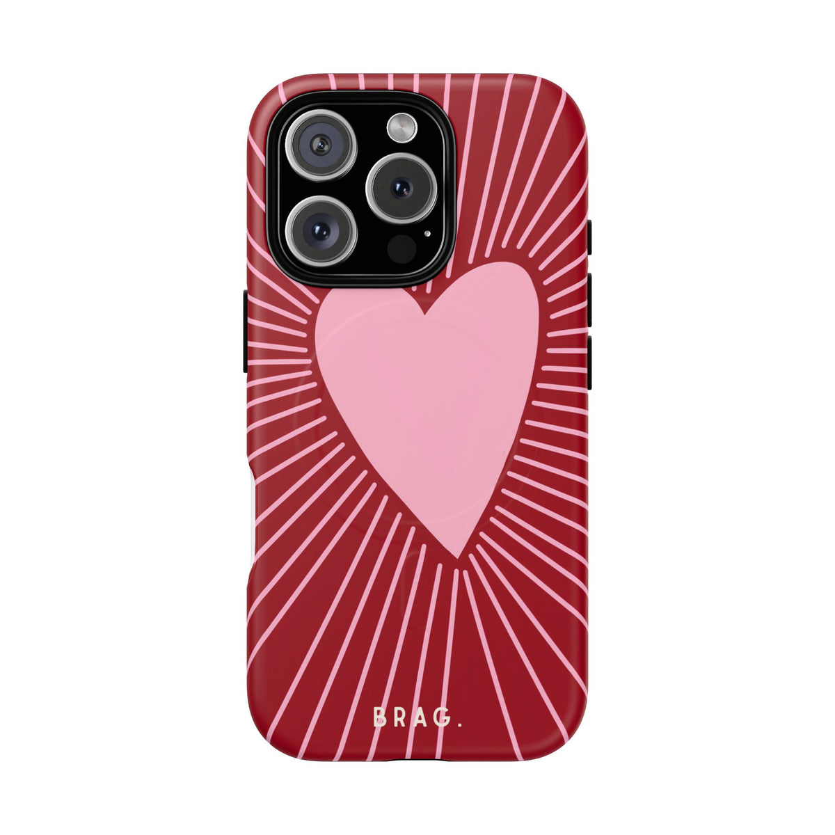Heart Rush MagSafe Tough Phone Case — Magnetic Protective Cover