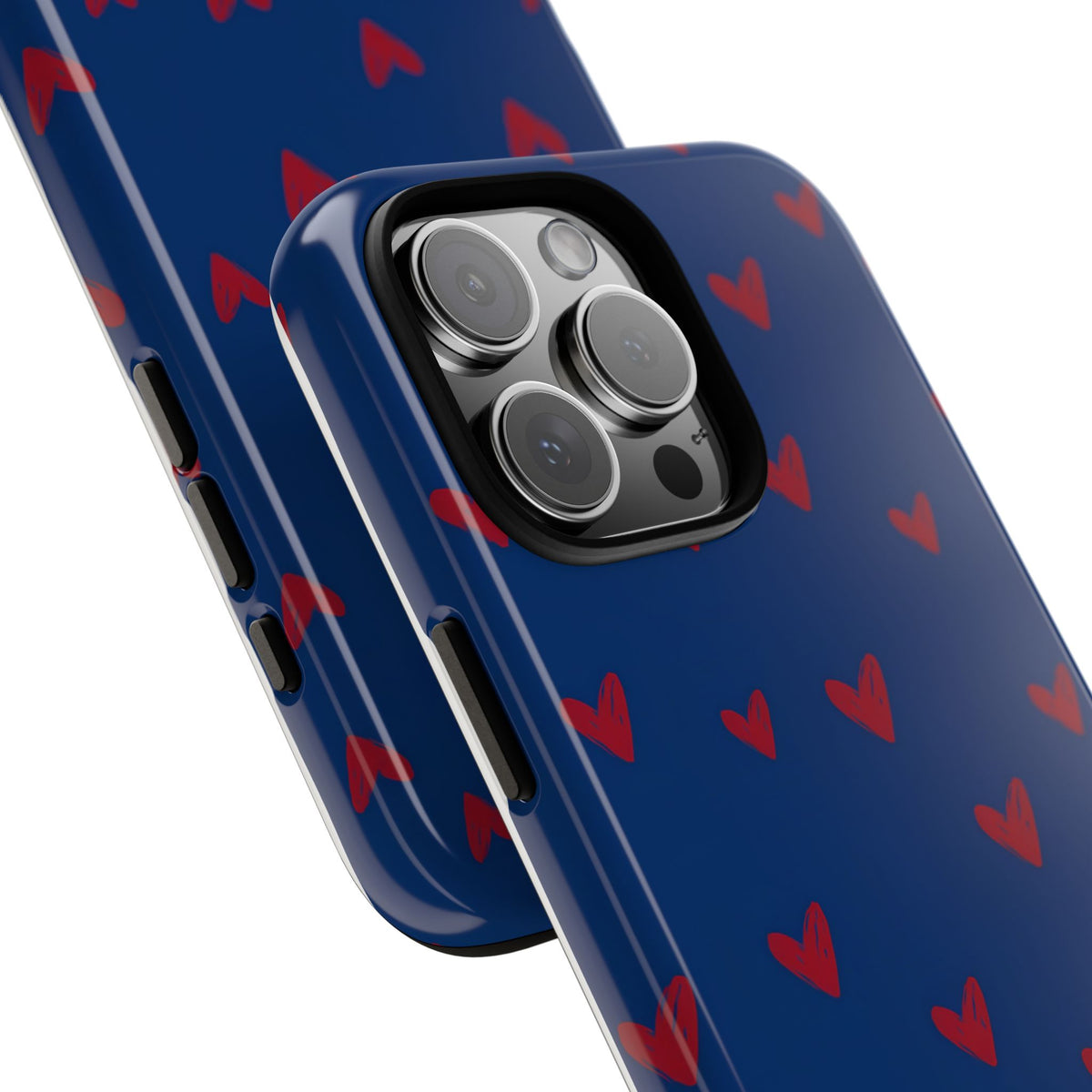 Navy Affair Tough Phone Case – Shockproof Protective iPhone Cover