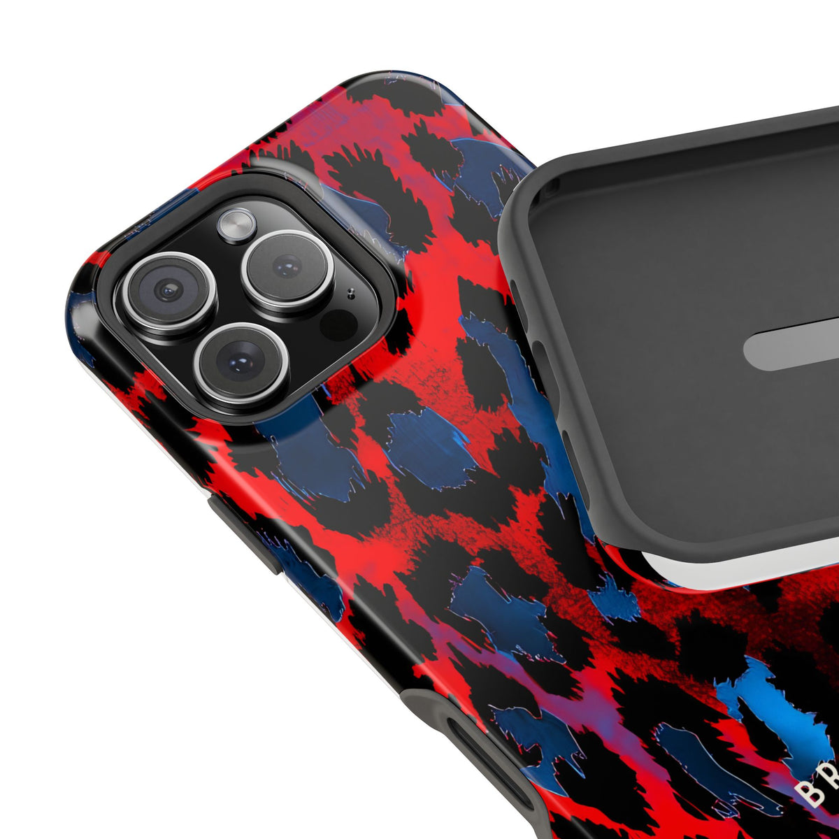 Blue Heat Magnetic Impact-Resistant Phone Case