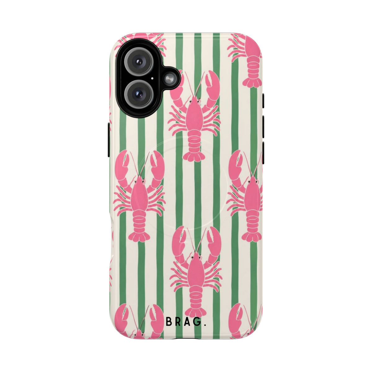 Pink Catch MagSafe Tough Phone Case — Magnetic Protective Cover