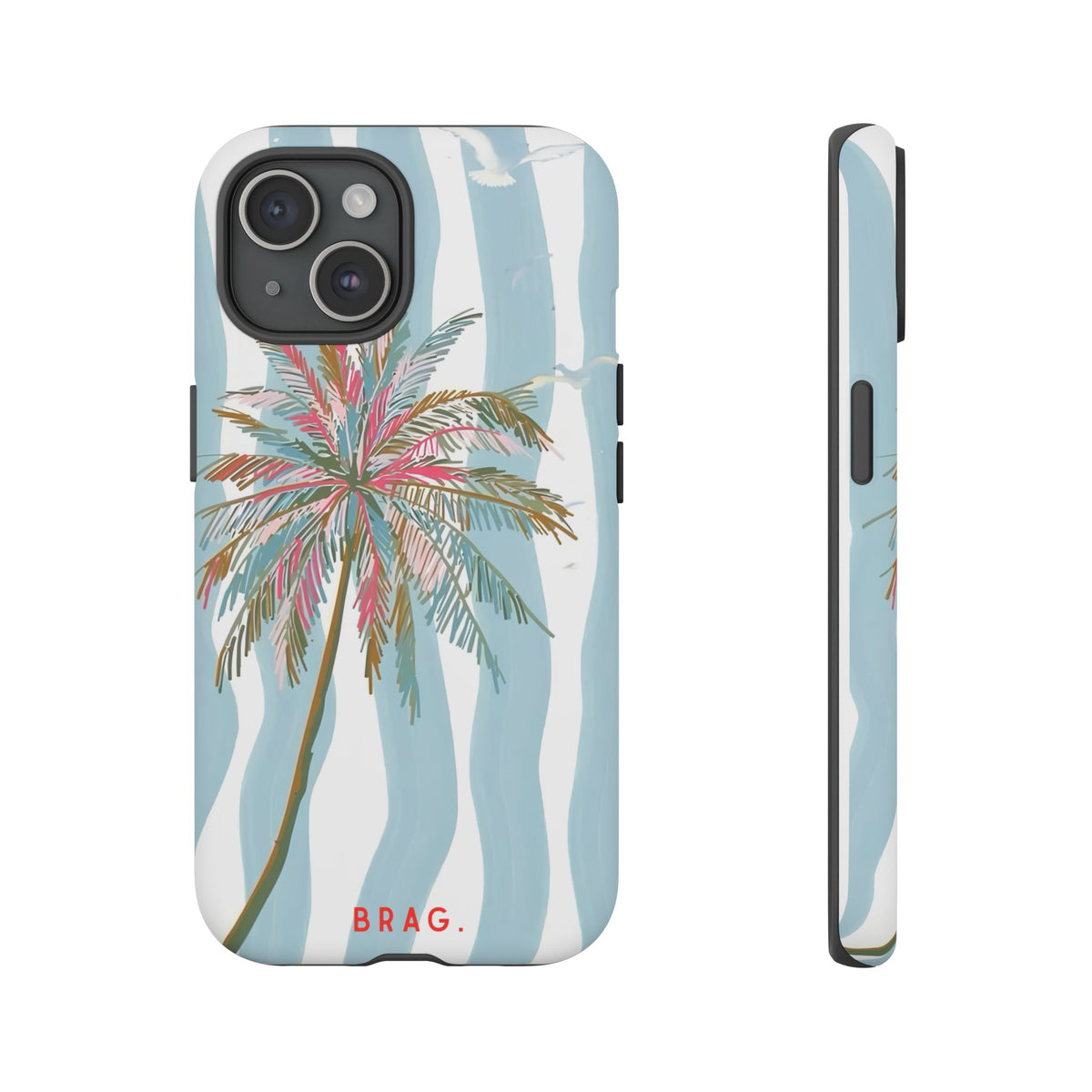 Palm Breeze Tough Phone Case – Shockproof Protective iPhone Cover