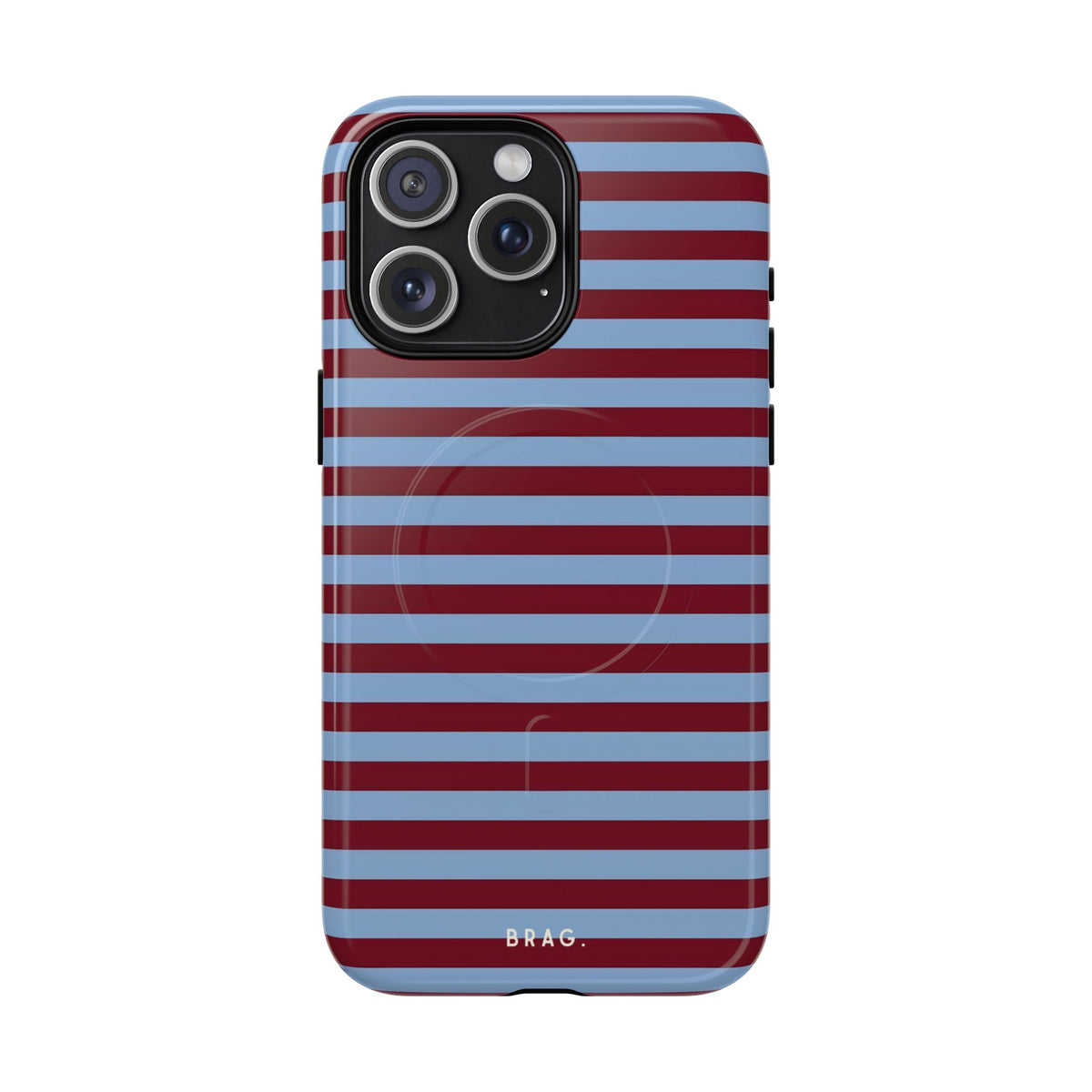 Varsity Stripe MagSafe Tough Phone Case — Magnetic Protective Cover