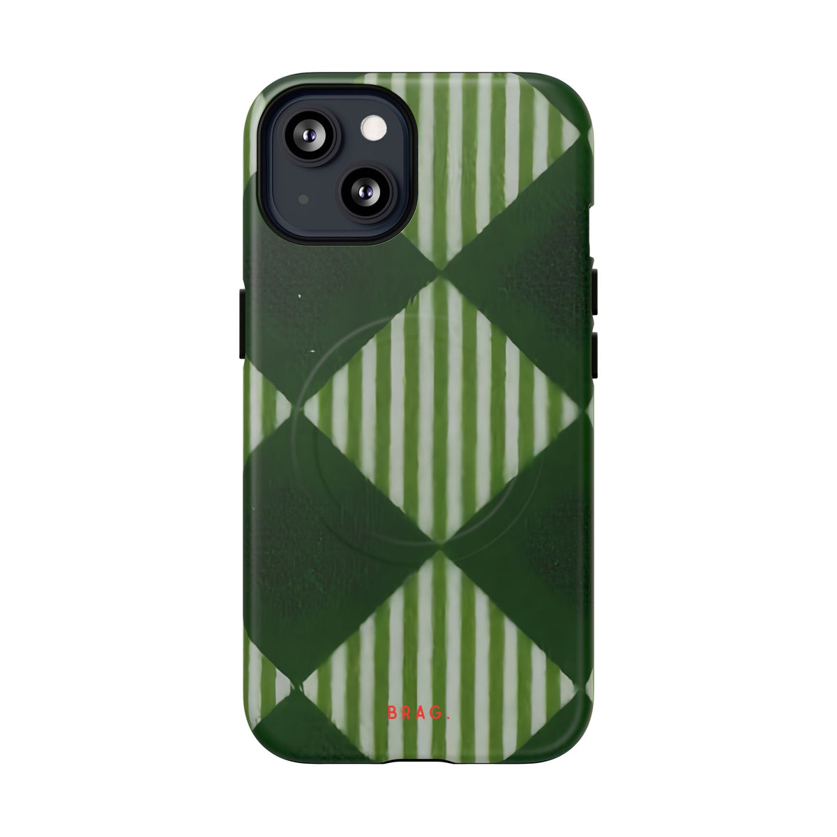Woven Pattern MagSafe Tough Phone Case — Magnetic Protective Cover