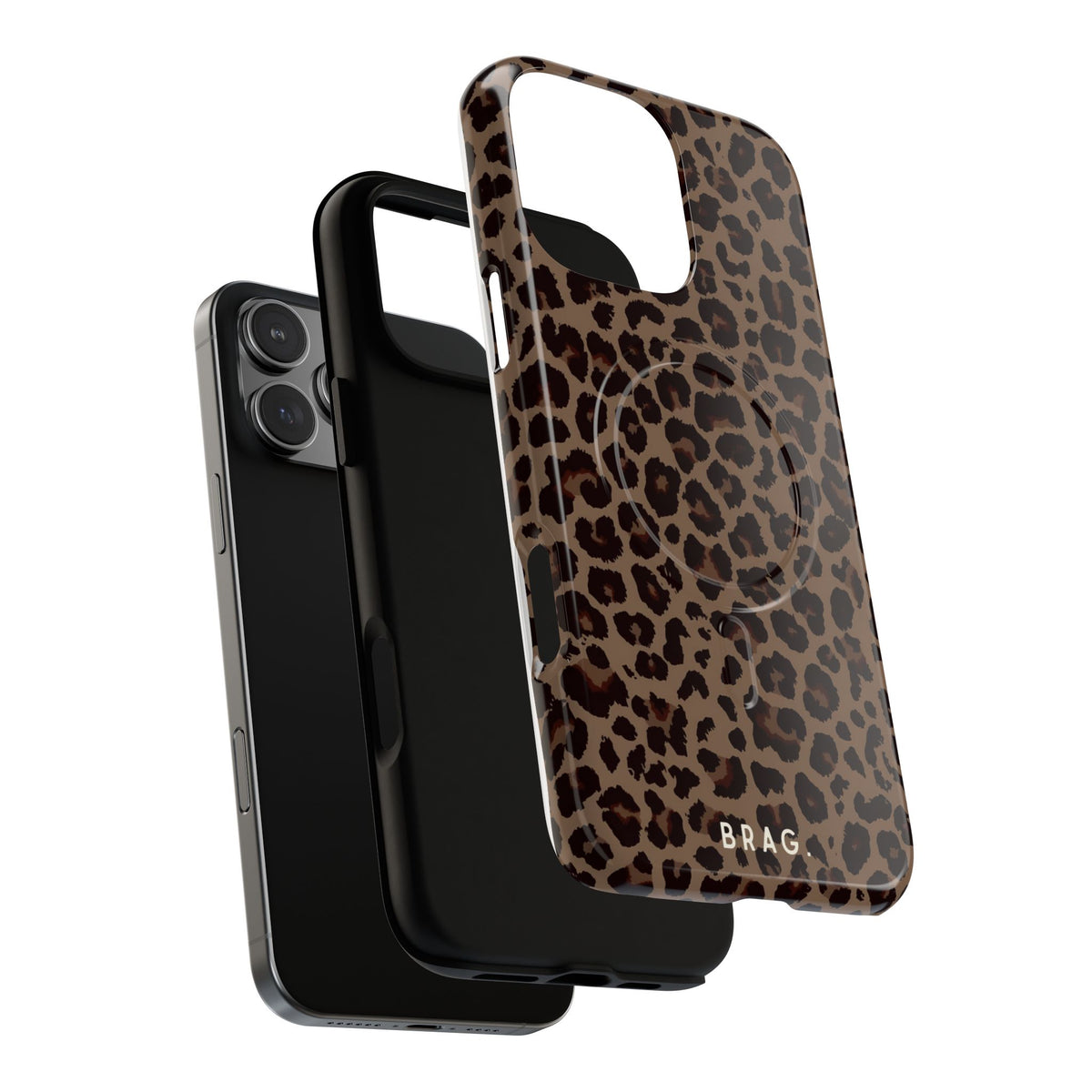 Dusky Leopard MagSafe Tough Phone Case — Magnetic Protective Cover