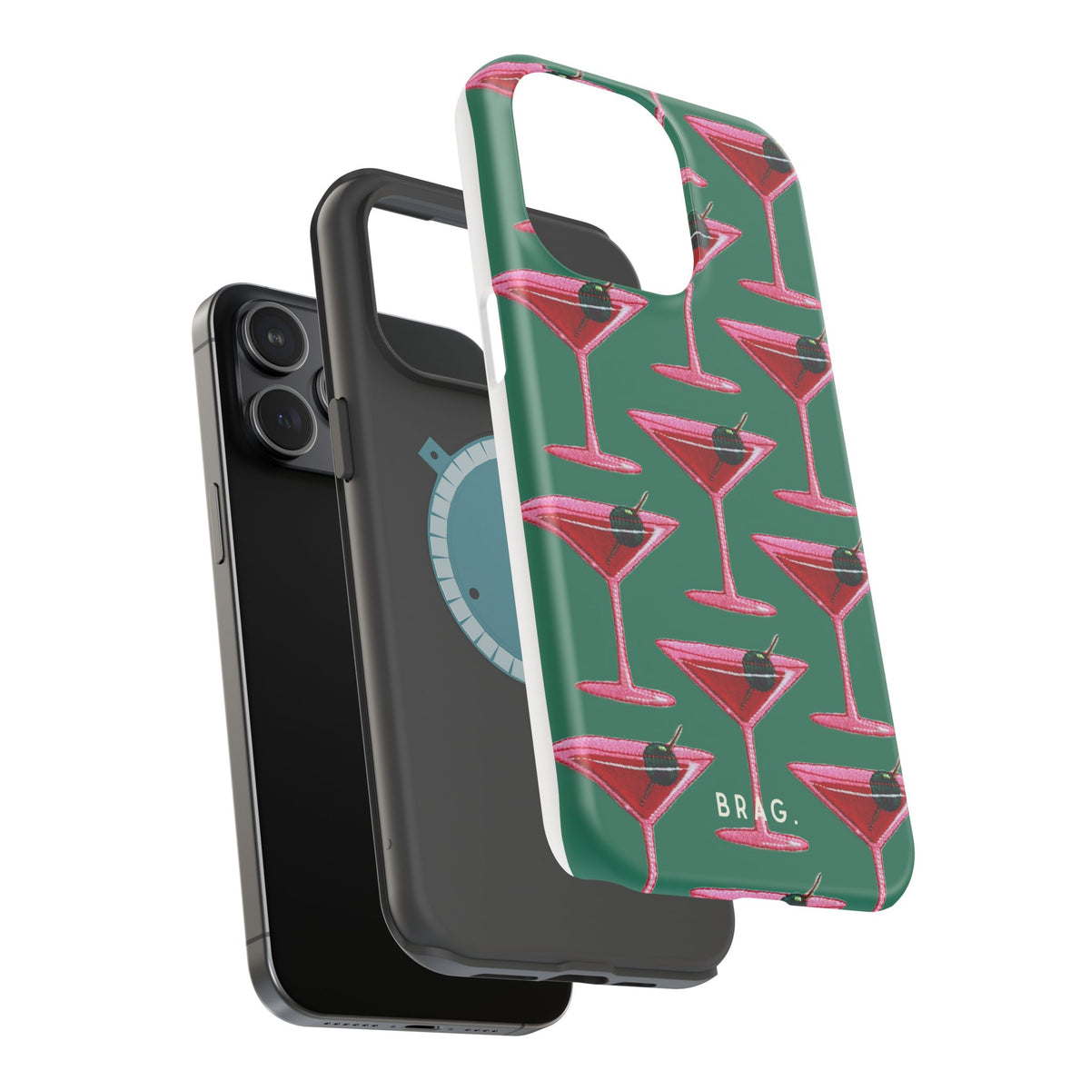Pink Martini Magnetic Impact-Resistant Phone Case