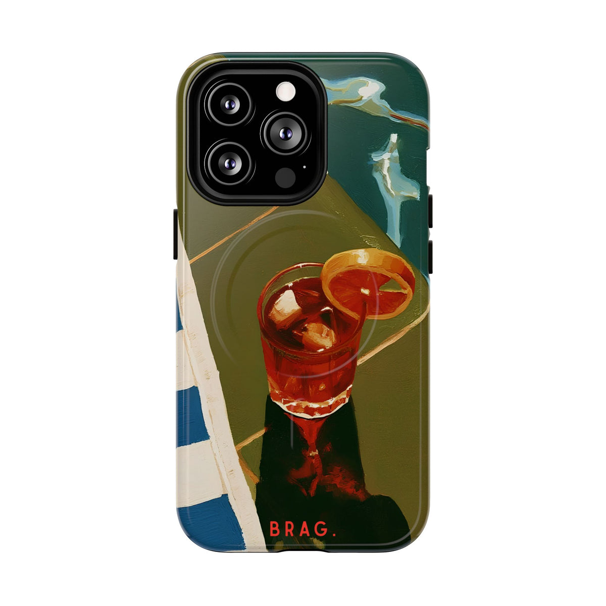 Aperol Hour MagSafe Tough Phone Case — Magnetic Protective Cover