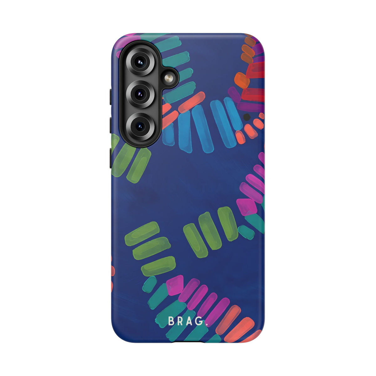 Blue Palm Tough Phone Case – Shockproof Protective iPhone Cover