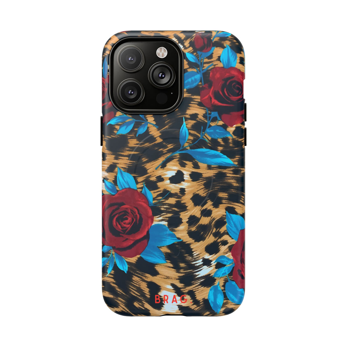 Wild Rose MagSafe Tough Phone Case — Magnetic Protective Cover
