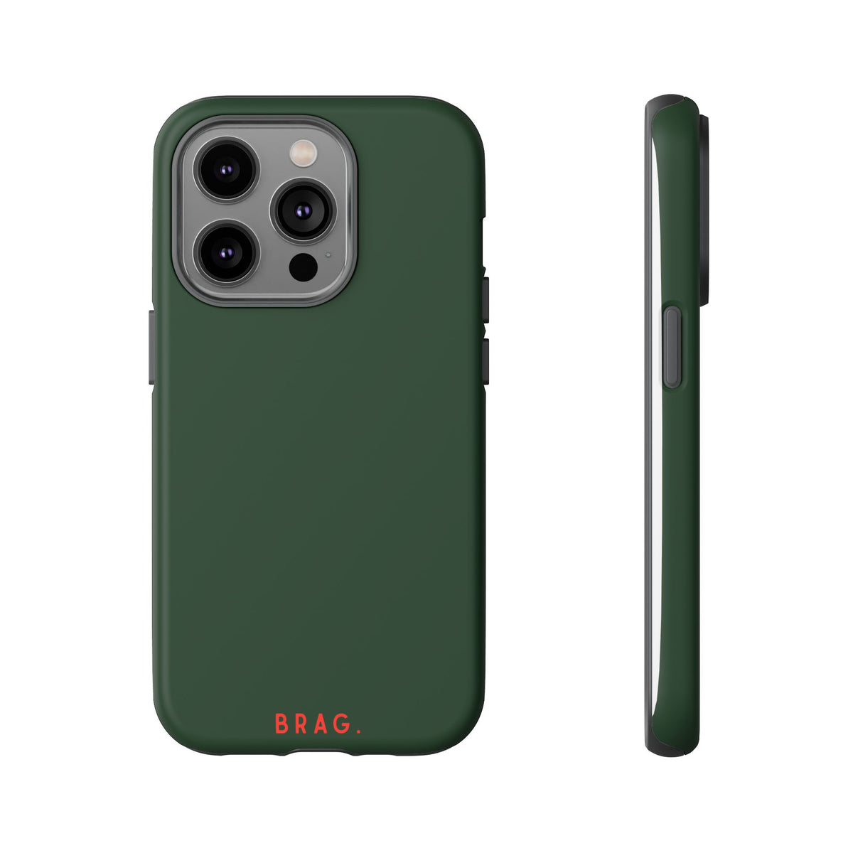 Brag Green Tough Phone Case – Shockproof Protective iPhone Cover