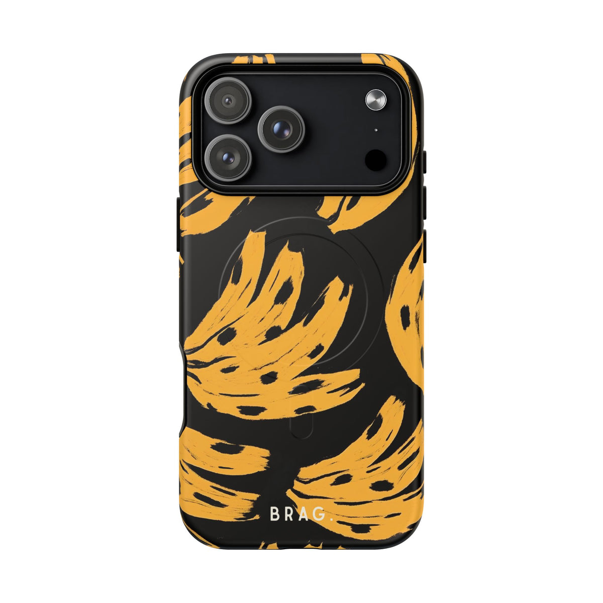 Banana Split MagSafe Tough Phone Case — Magnetic Protective Cover