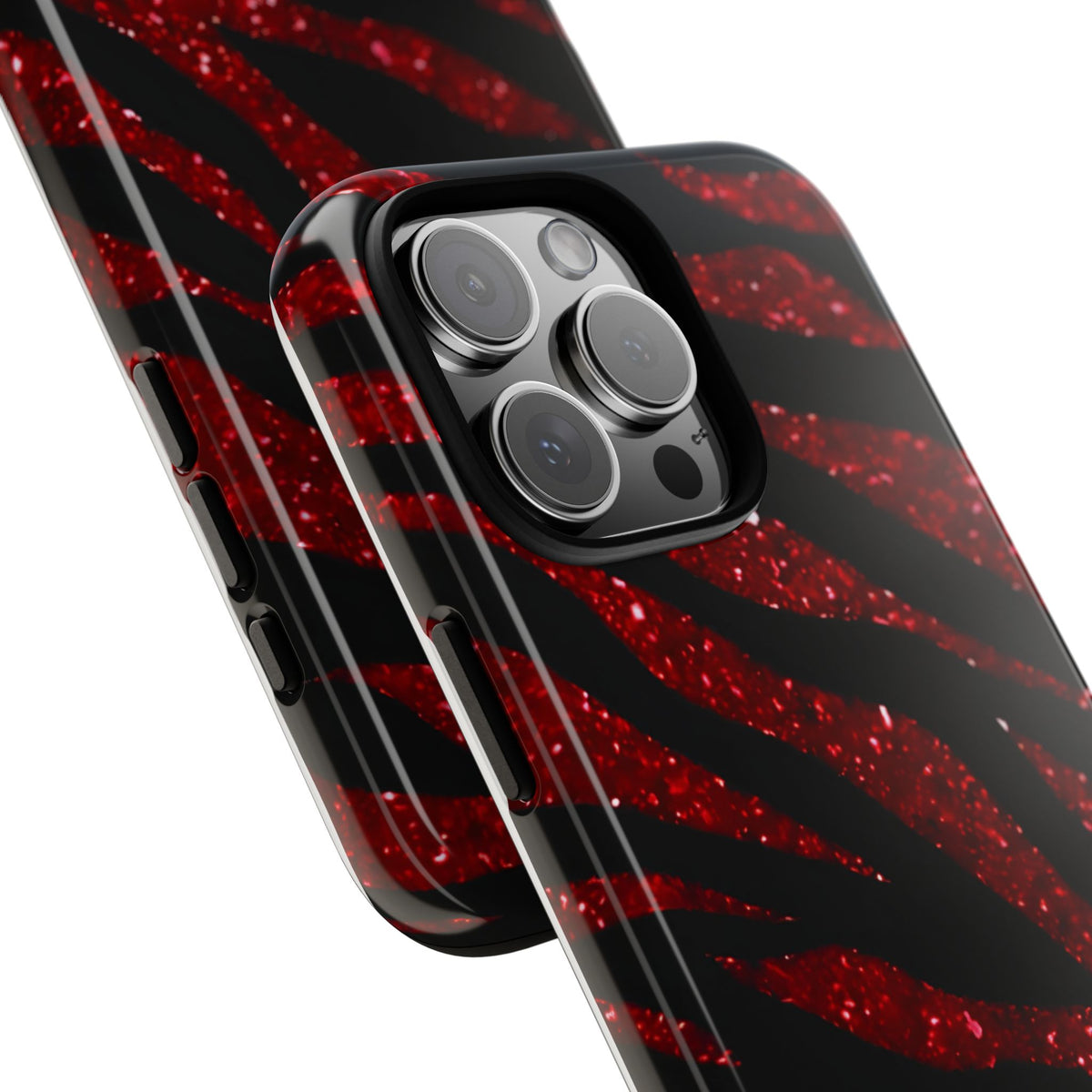 Red Tiger Tough Phone Case – Shockproof Protective iPhone Cover