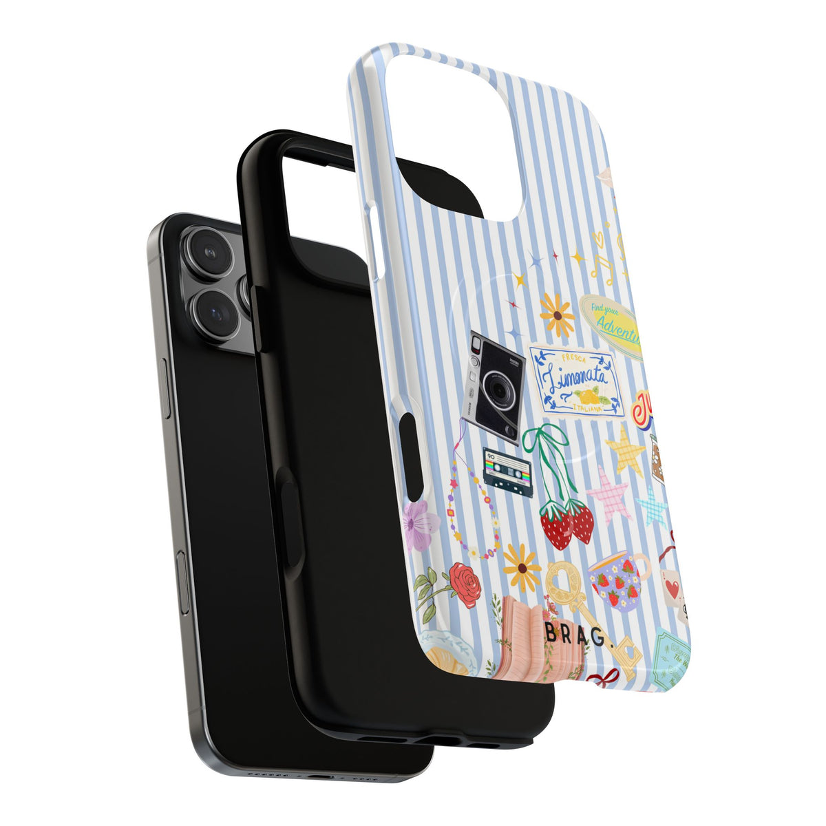 Travel Girl MagSafe Tough Phone Case — Magnetic Protective Cover