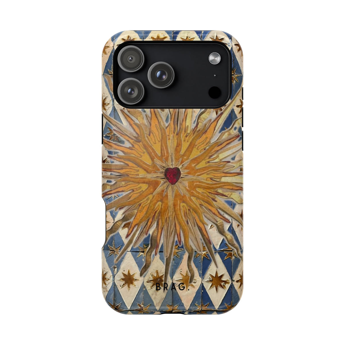 Fortune Heart Magnetic Impact-Resistant Phone Case