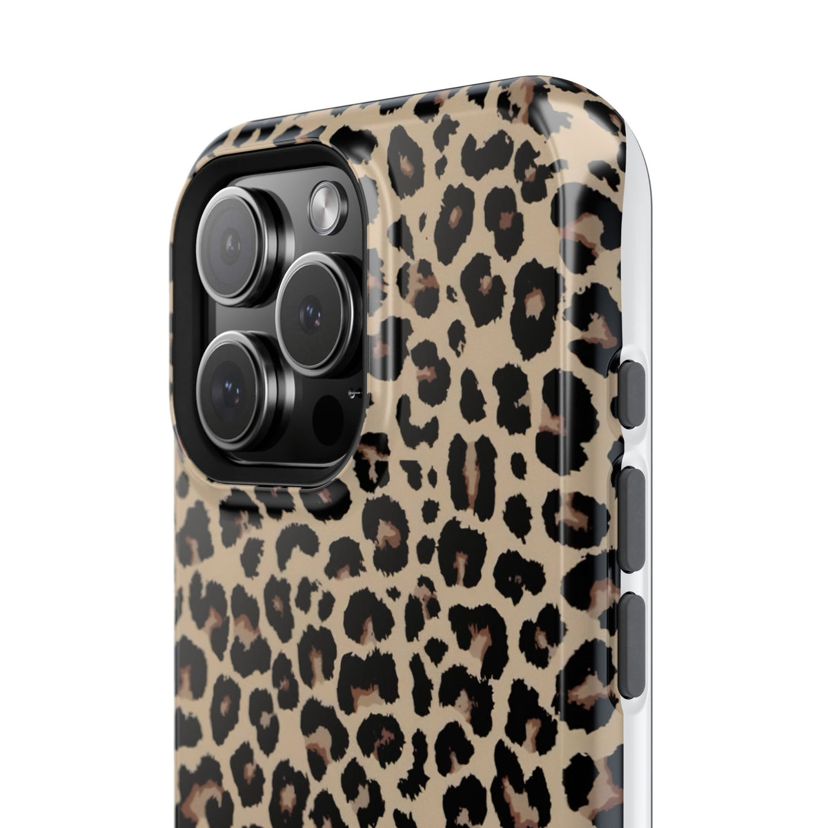 Snow Leopard Magnetic Impact-Resistant Phone Case