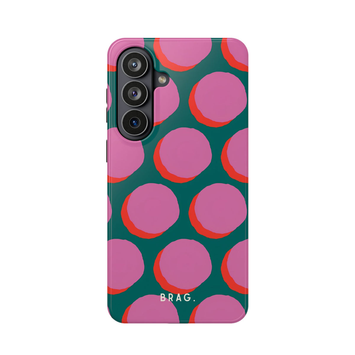 Pink Moon Magnetic Impact-Resistant Phone Case