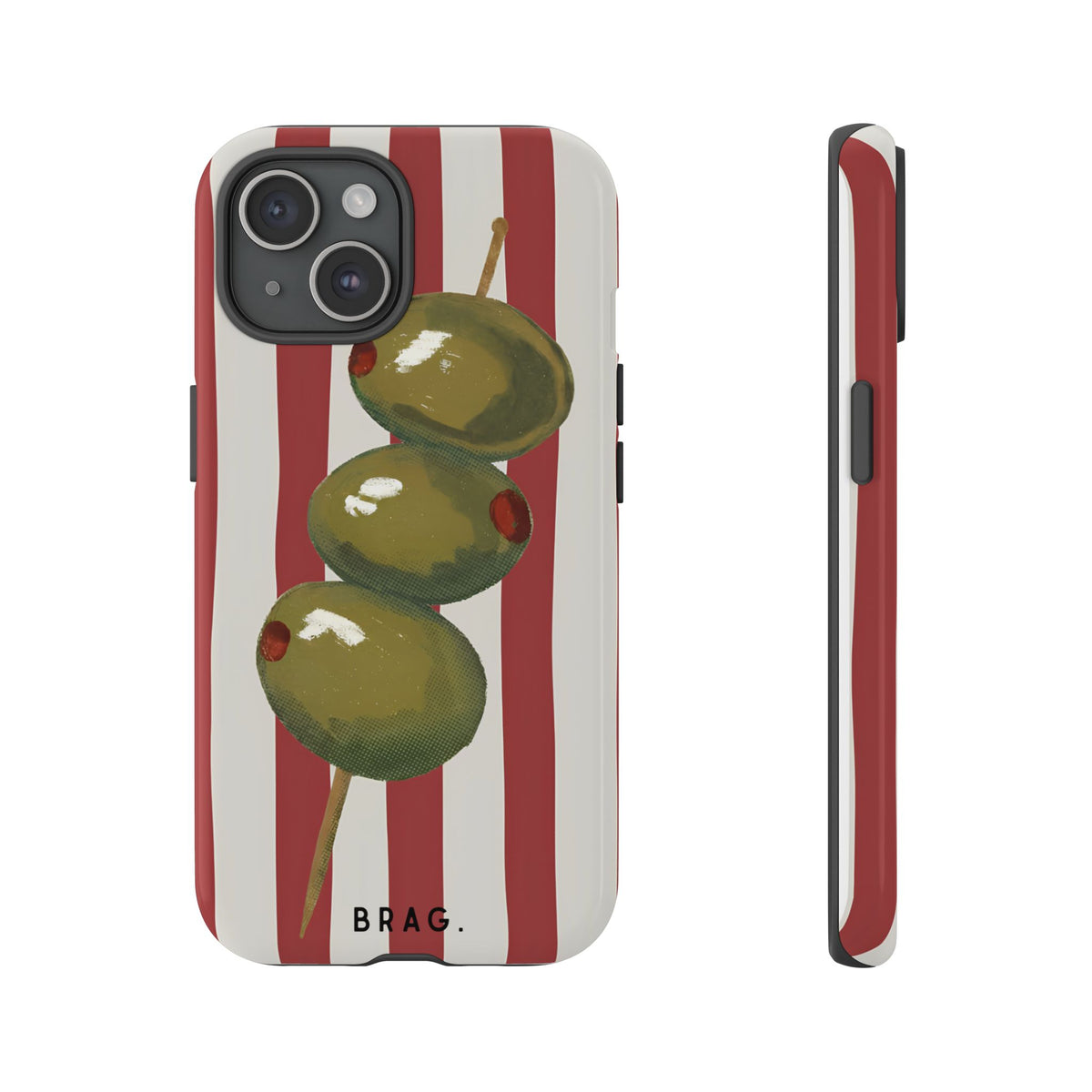 Olive Hour Tough Phone Case – Shockproof Protective iPhone Cover