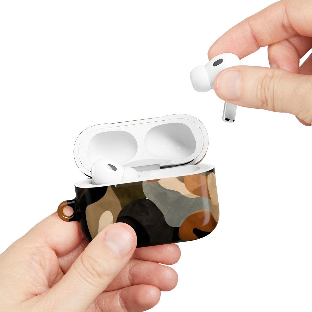 Desert Camo AirPod Case – Slim Protective Charging Case