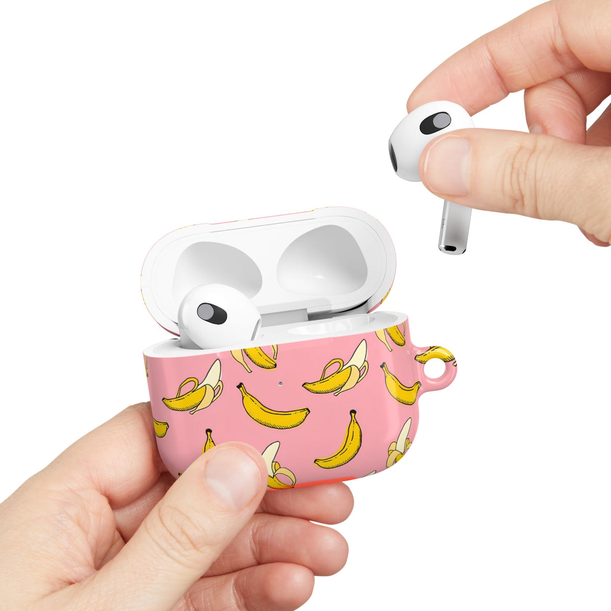Banana Blush AirPod Case – Slim Protective Charging Case